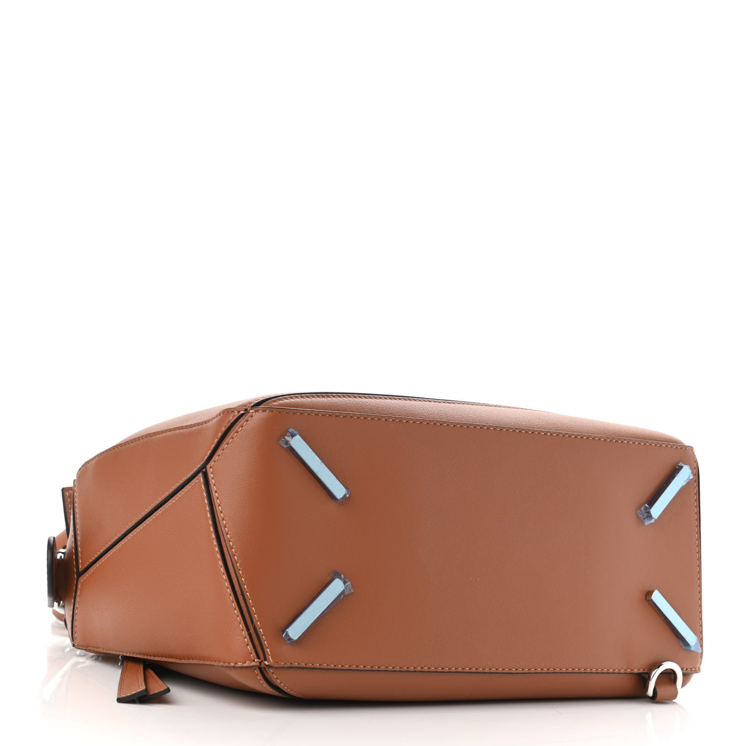 Loewe Calfskin Medium Puzzle Bag Tan 4 of 9