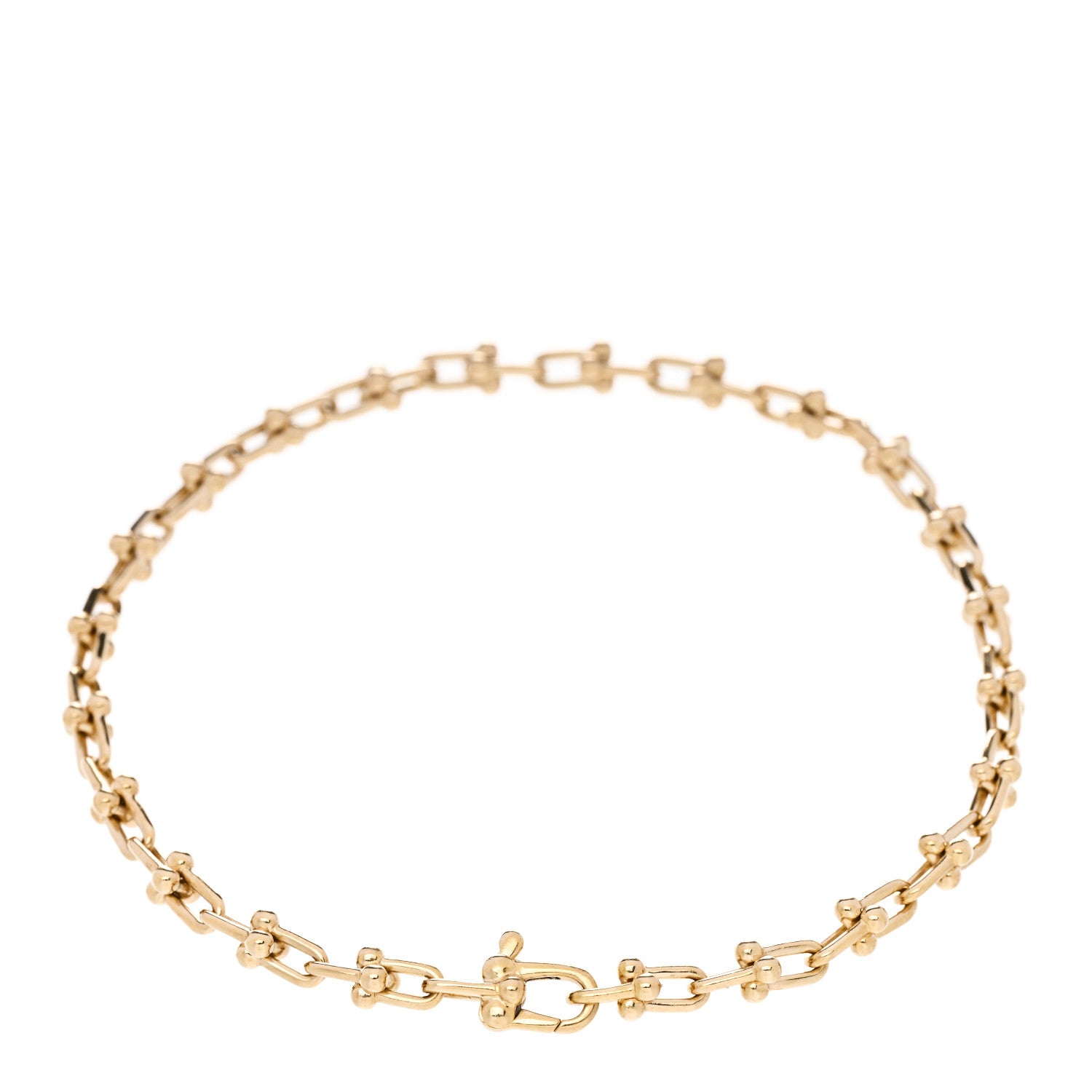 Tiffany 18K Yellow Gold Micro HardWear Link Bracelet 2 of 5