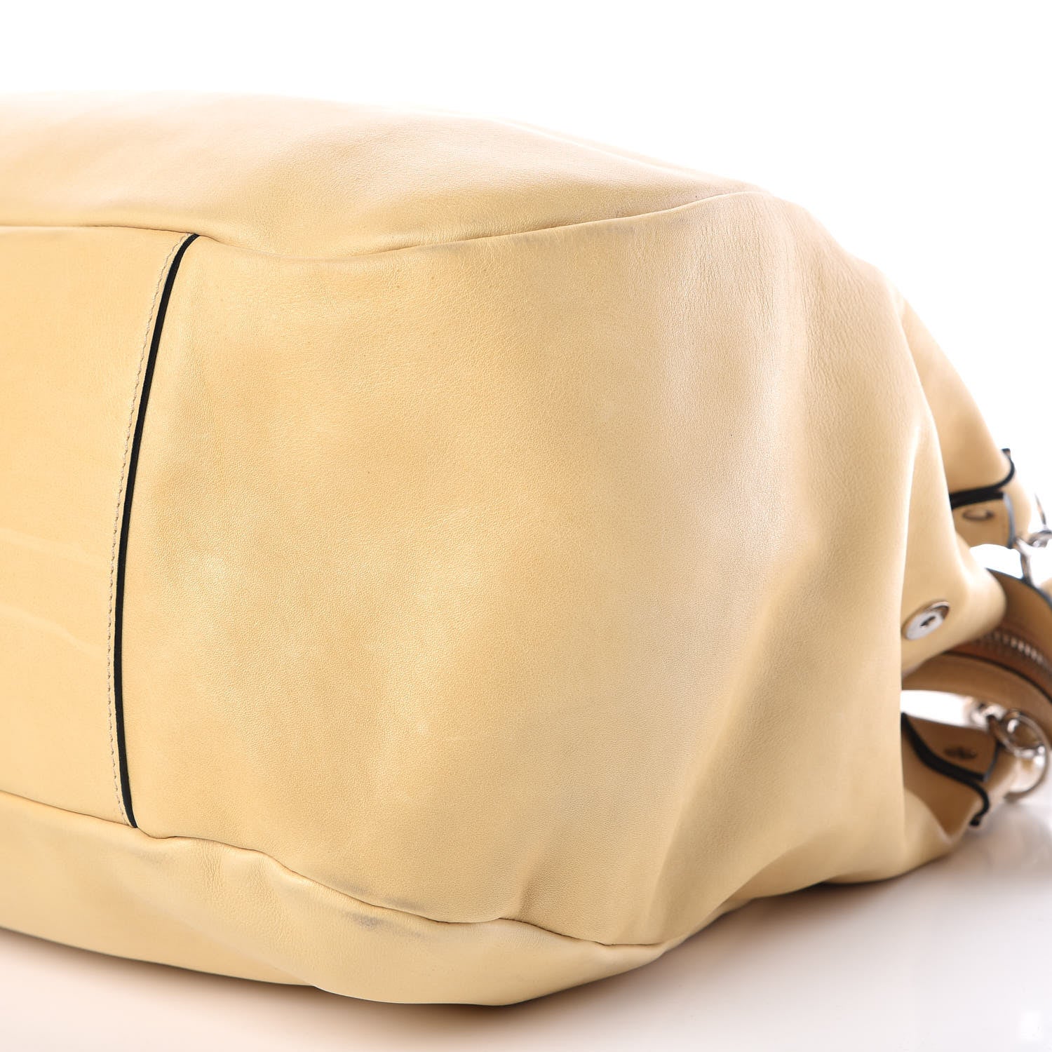Chanel Lambskin Large Edgy Hobo Beige 6 of 16