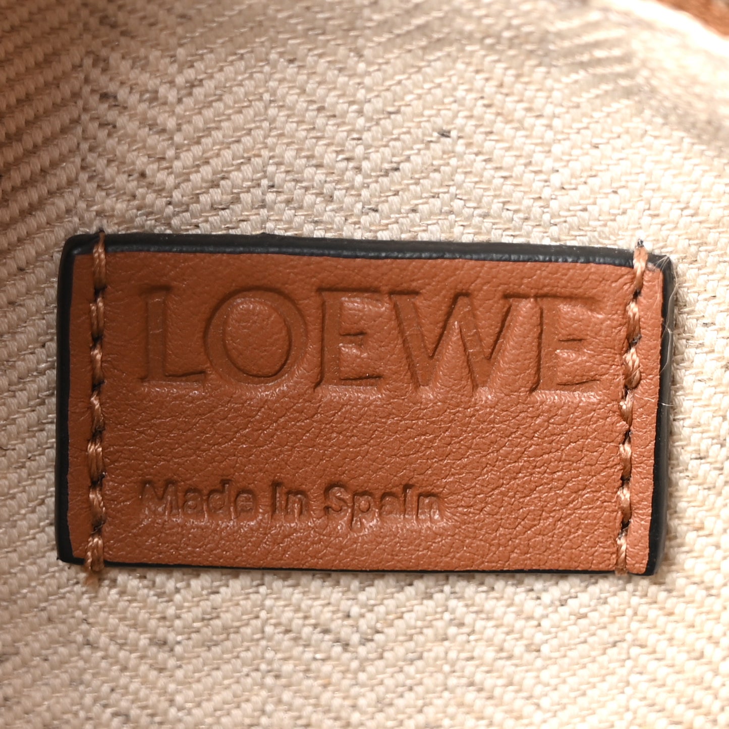 Calfskin Large Puzzle Bag Tan