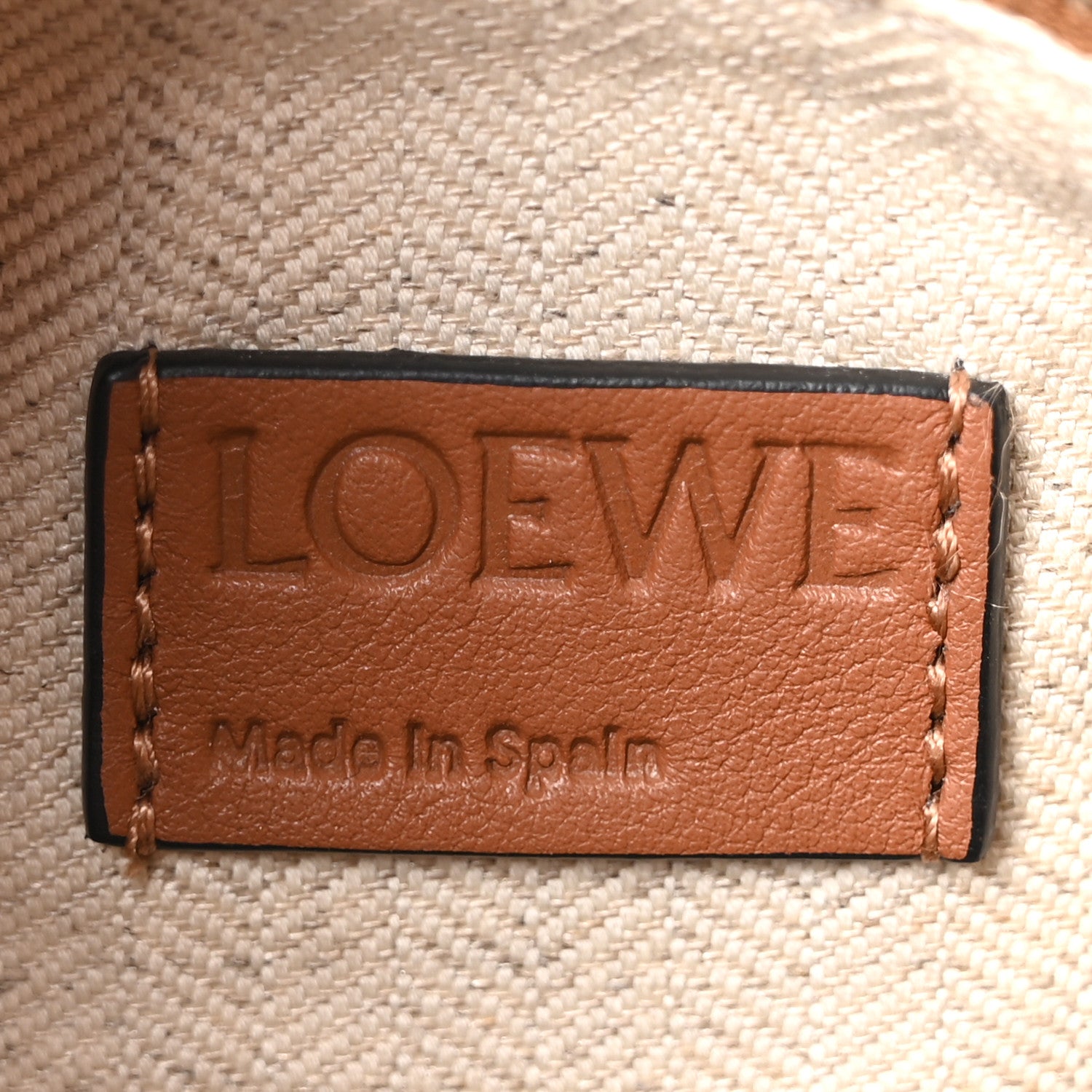 Loewe Calfskin Large Puzzle Bag Tan 6 of 10