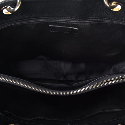 Chanel Caviar Quilted Grand Shopping Tote GST Black 5 of 9