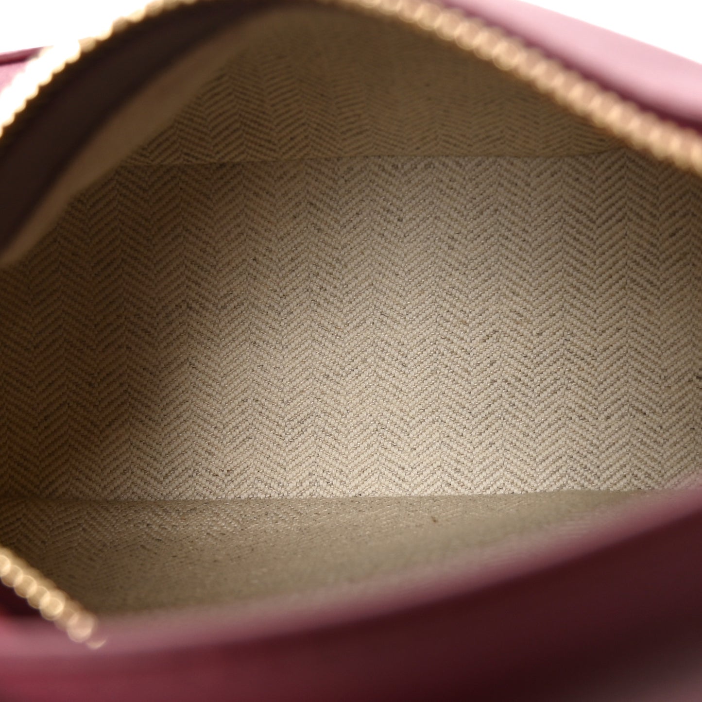 Calfskin Mini Puzzle Edge Bag Crimson