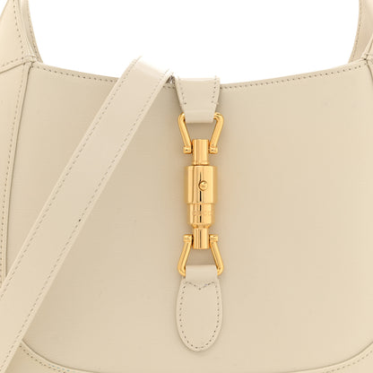 Gucci Boarded Dyana Lux Calfskin Small Jackie 1961 Hobo Mystic White 8 of 11