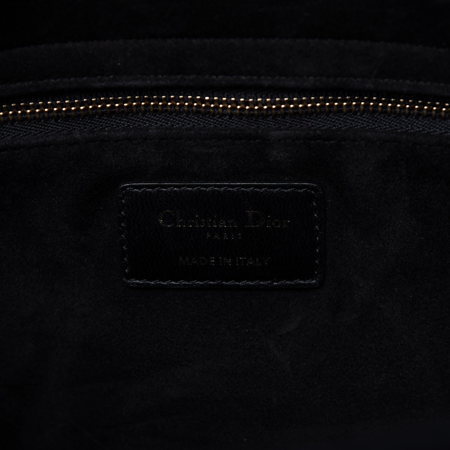 Christian Dior Lambskin Cannage Large Lady Dior Black 8 of 10
