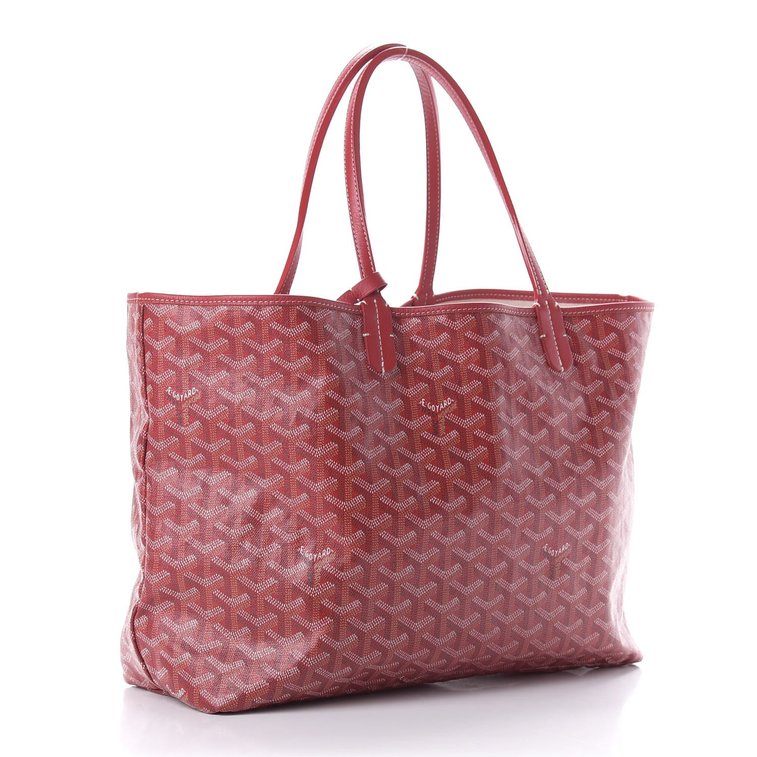Goyard Goyardine Saint Louis PM Red 3 of 10