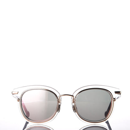Christian Dior Origins2 Round Marble Sunglasses Rose Gold 2 of 10