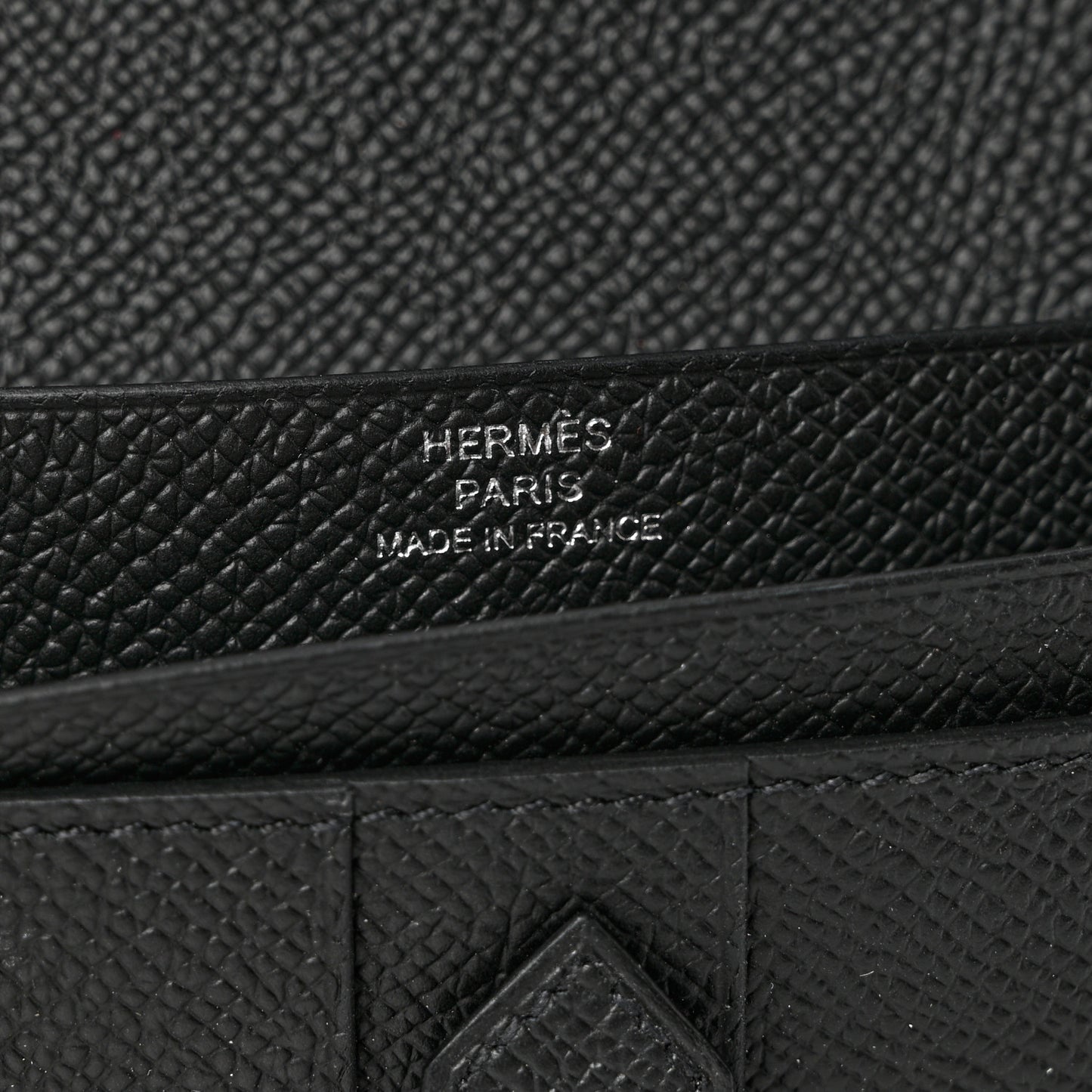 Epsom Monochrome Bearn Gusset Wallet Black