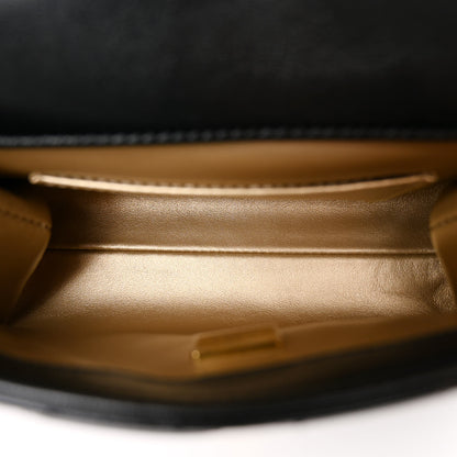 Chanel Shiny Lambskin Quilted Enamel CC Mini Flap Black 5 of 11