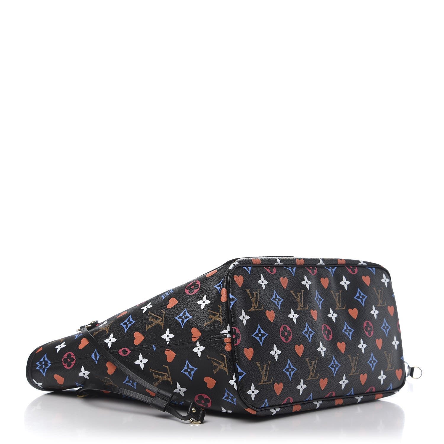 Louis Vuitton Game On Neverfull MM Black 5 of 11