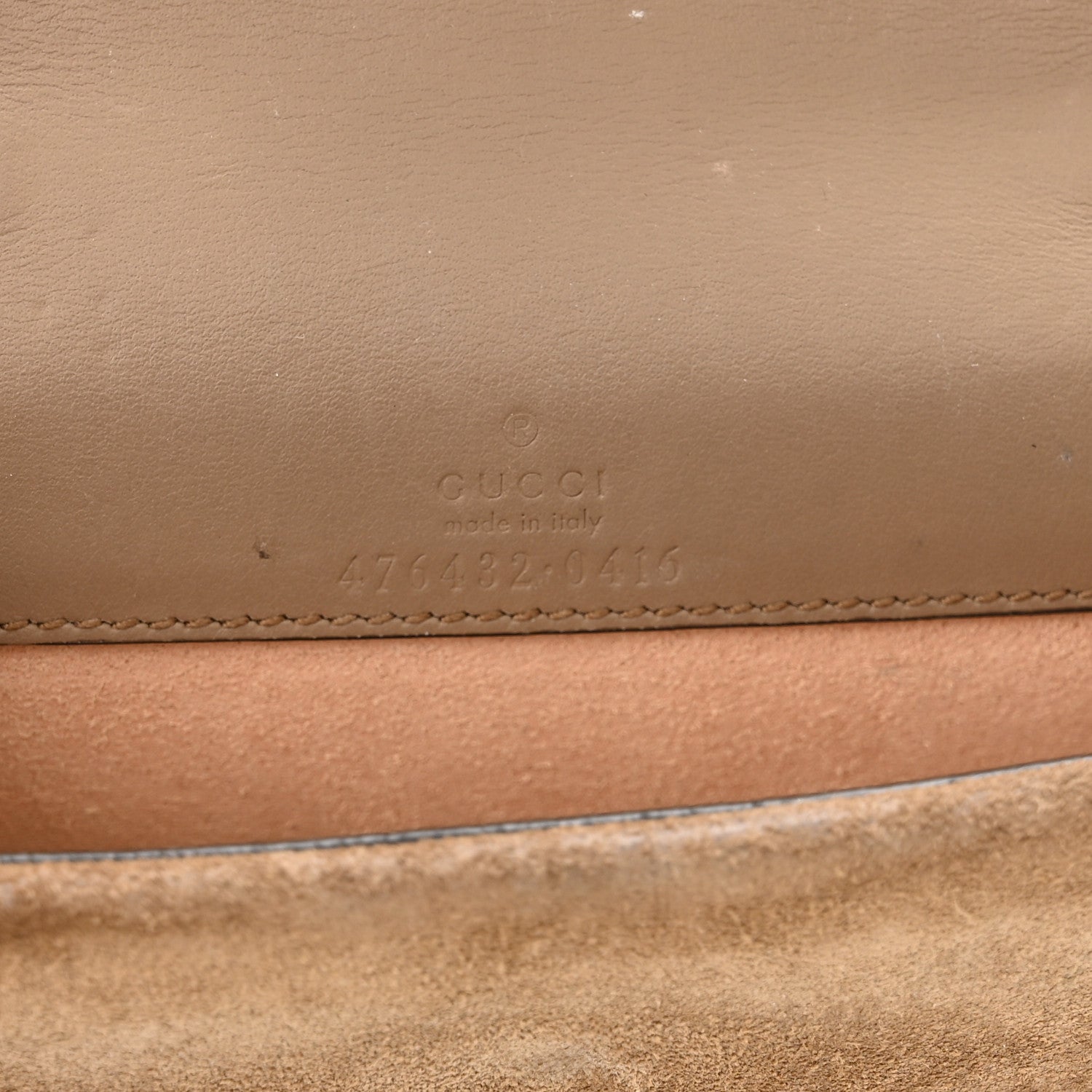 Gucci GG Supreme Monogram Super Mini Dionysus Shoulder Bag Taupe 6 of 10