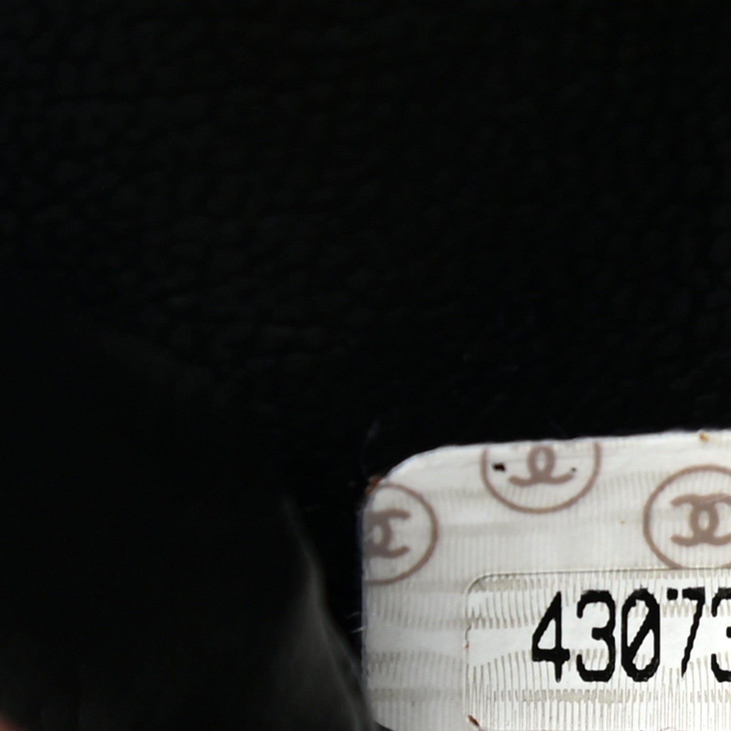 Chanel Lambskin Vanity Cosmetic Case Black 8 of 10