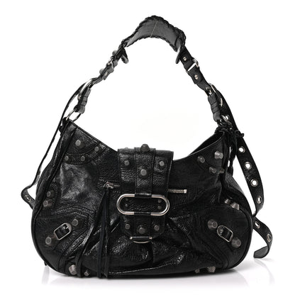 Balenciaga Agneau Arena Medium Le Cagole Shoulder Bag Black 1 of 11