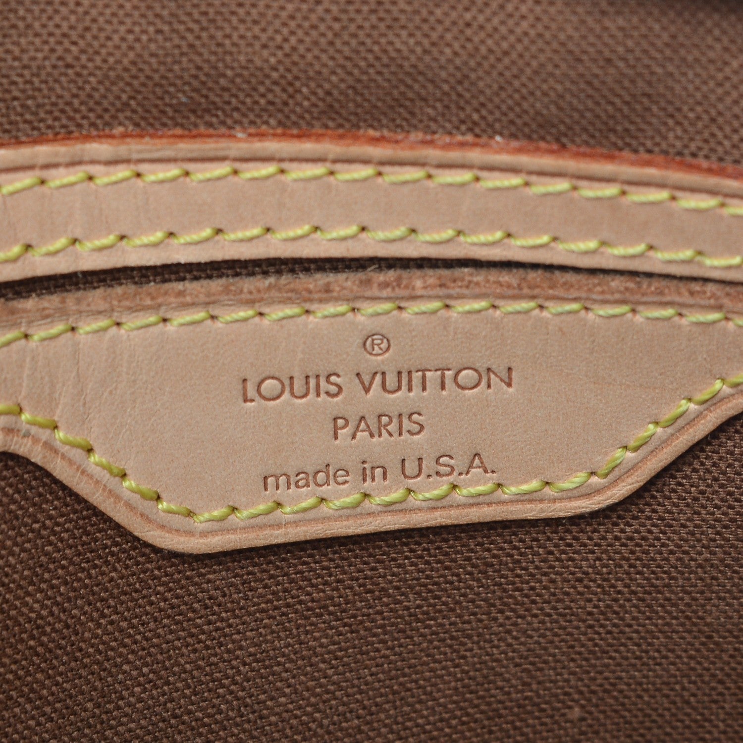 Louis Vuitton Monogram Cabas Piano 6 of 7