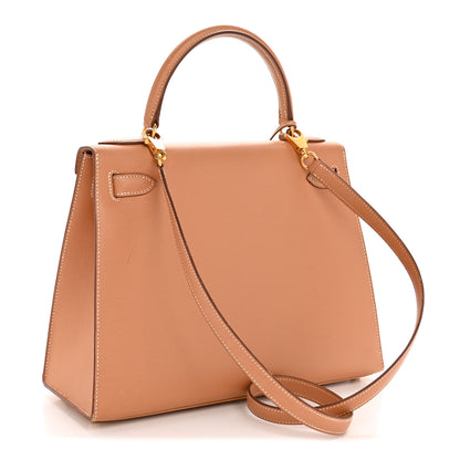 Hermes Courchevel Kelly Sellier 28 Naturelle 3 of 14