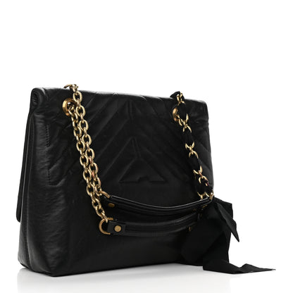 Lanvin Lambskin Quilted Medium Happy Shoulder Bag Black 3 of 11