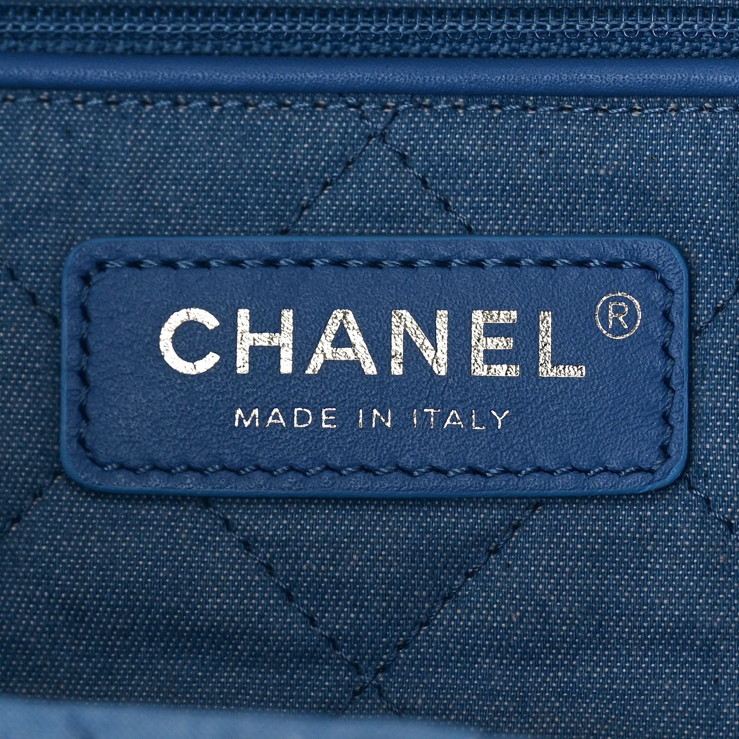 Chanel Denim Quilted Small Chanel 22 Blue 7 of 11