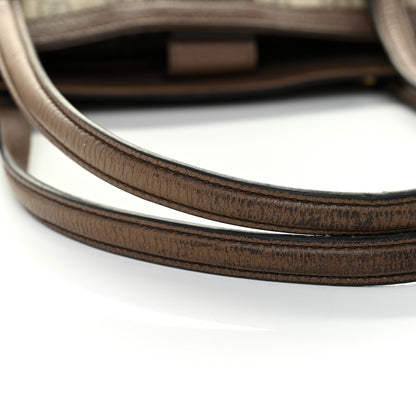 Gucci GG Supreme Monogram Medium Ophidia Shopping Tote Brown 28 of 31