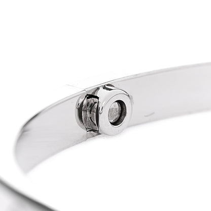 Cartier 18K White Gold Small LOVE Bracelet 17 3 of 7
