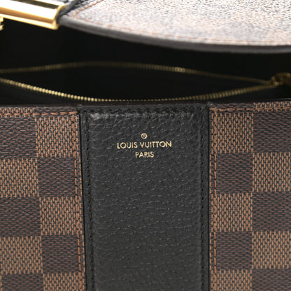 Louis Vuitton Damier Ebene Cuir Taurillon Wight Black 6 of 10