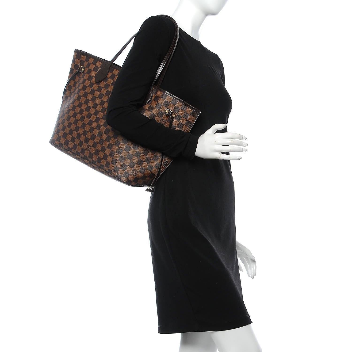 Louis Vuitton Damier Ebene Neo Neverfull MM 2 of 13