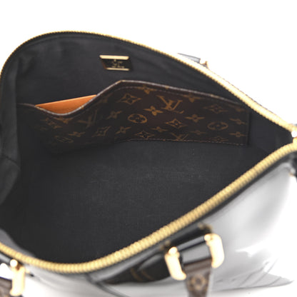Louis Vuitton Patent Calfskin Miroir Tote Black 5 of 11