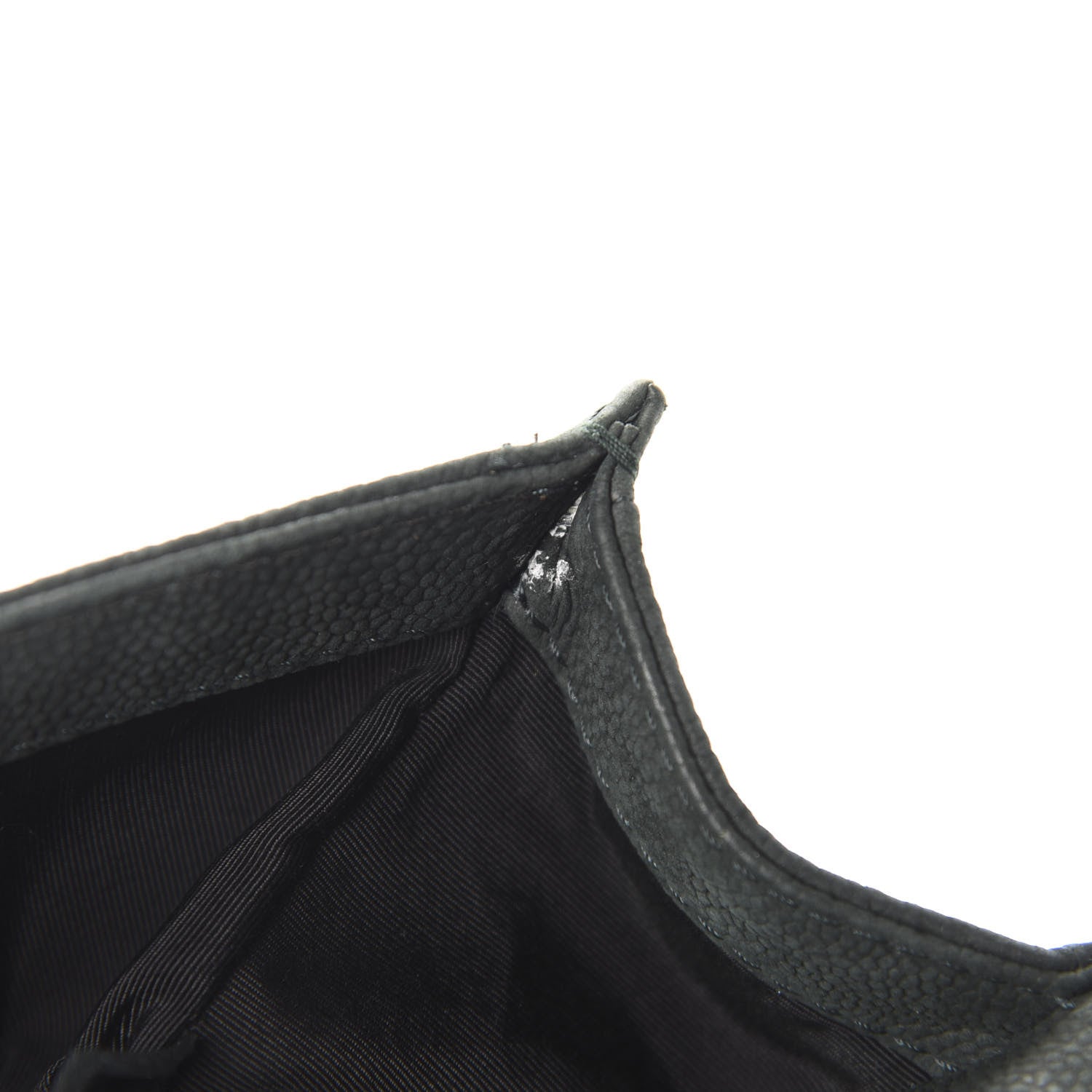 Chanel Iridescent Caviar Quilted Medium Boy Flap Dark Green 16 of 18