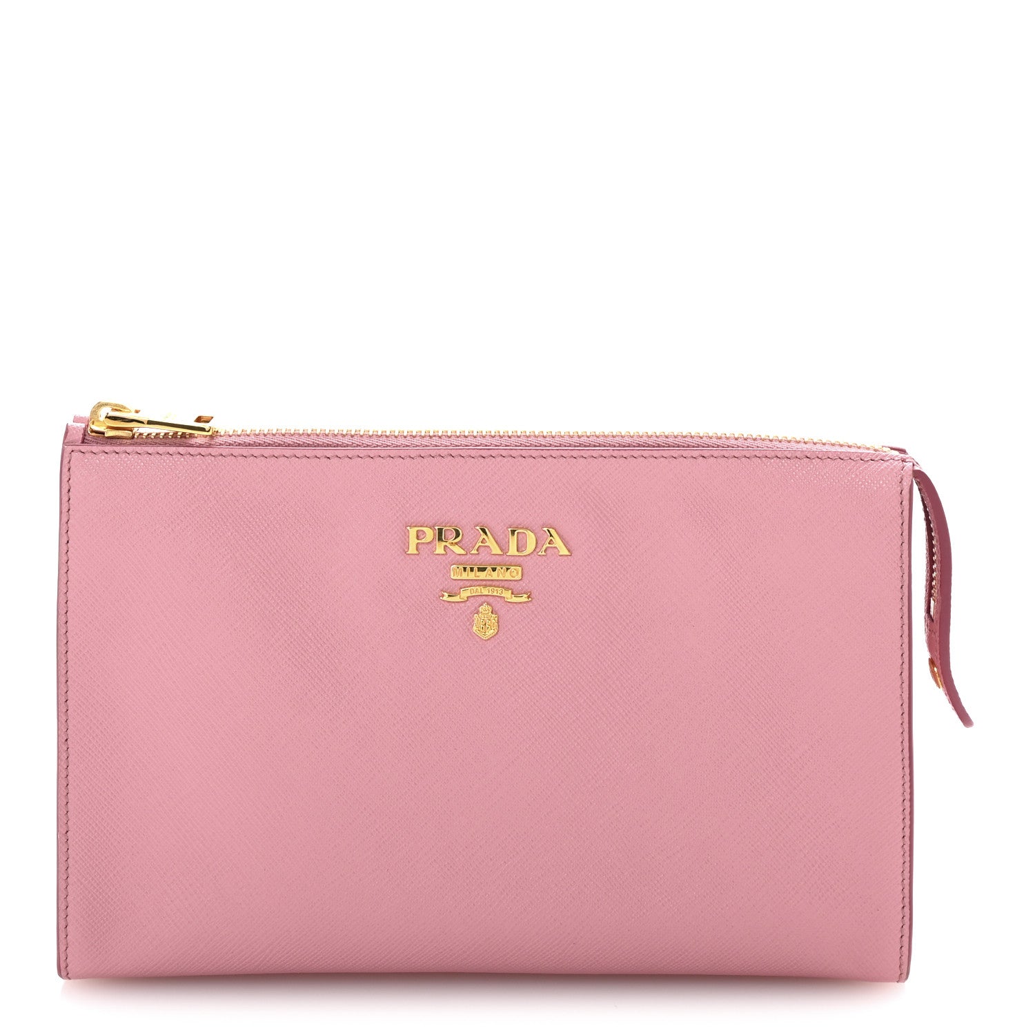Prada Saffiano Pouch Wristlet Petalo 1 of 7