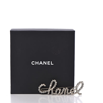 Chanel Metal Glass Swirling Pearls Hair Clip Gold 5 of 5