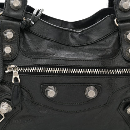 Balenciaga Agneau Giant 21 Silver Hardware City Black 9 of 18