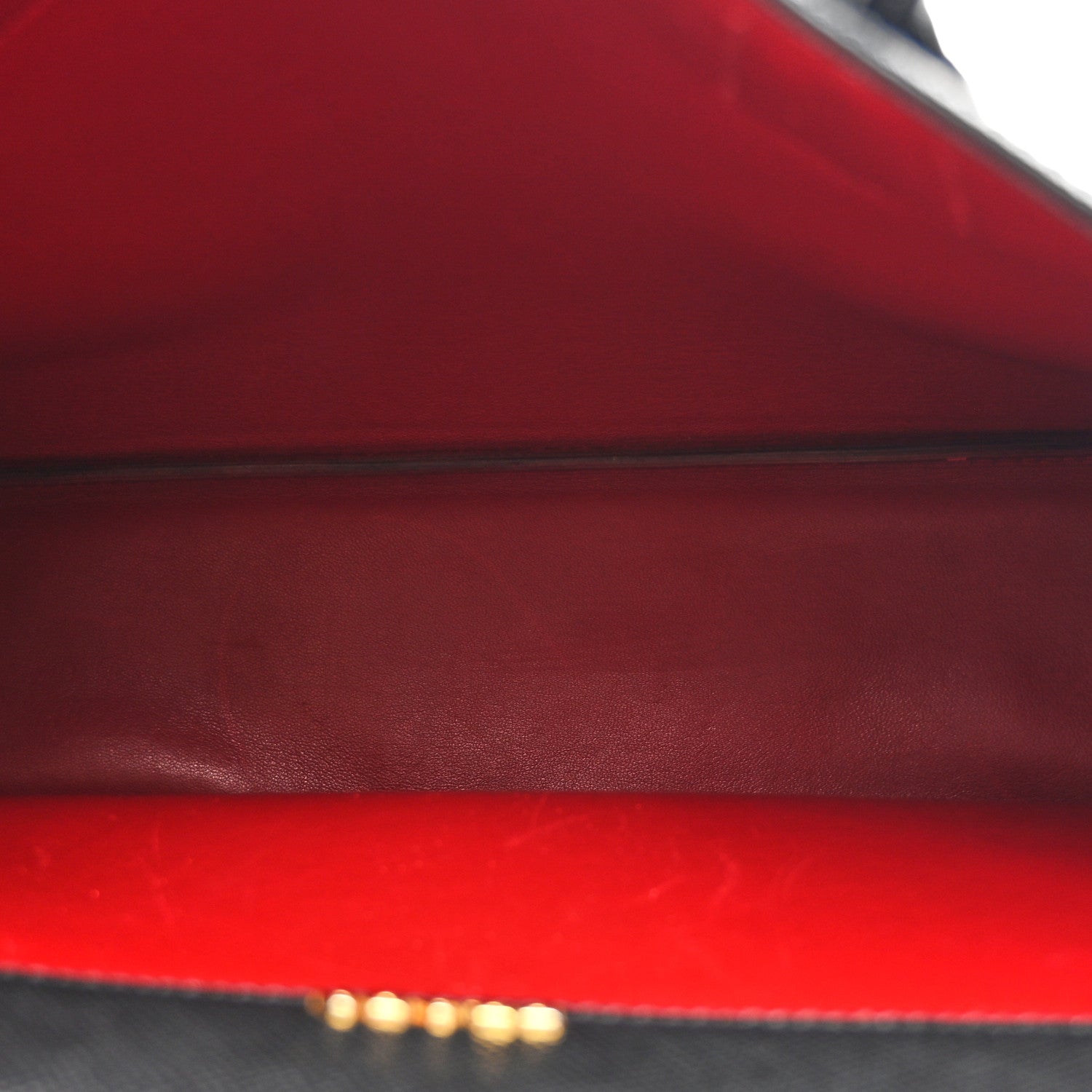 Prada Saffiano Cuir Medium Double Bag Black Fuoco 3 of 9