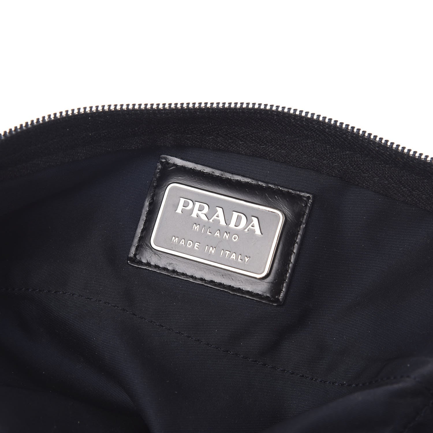 Prada Tessuto Nylon Duffle Blue 7 of 9