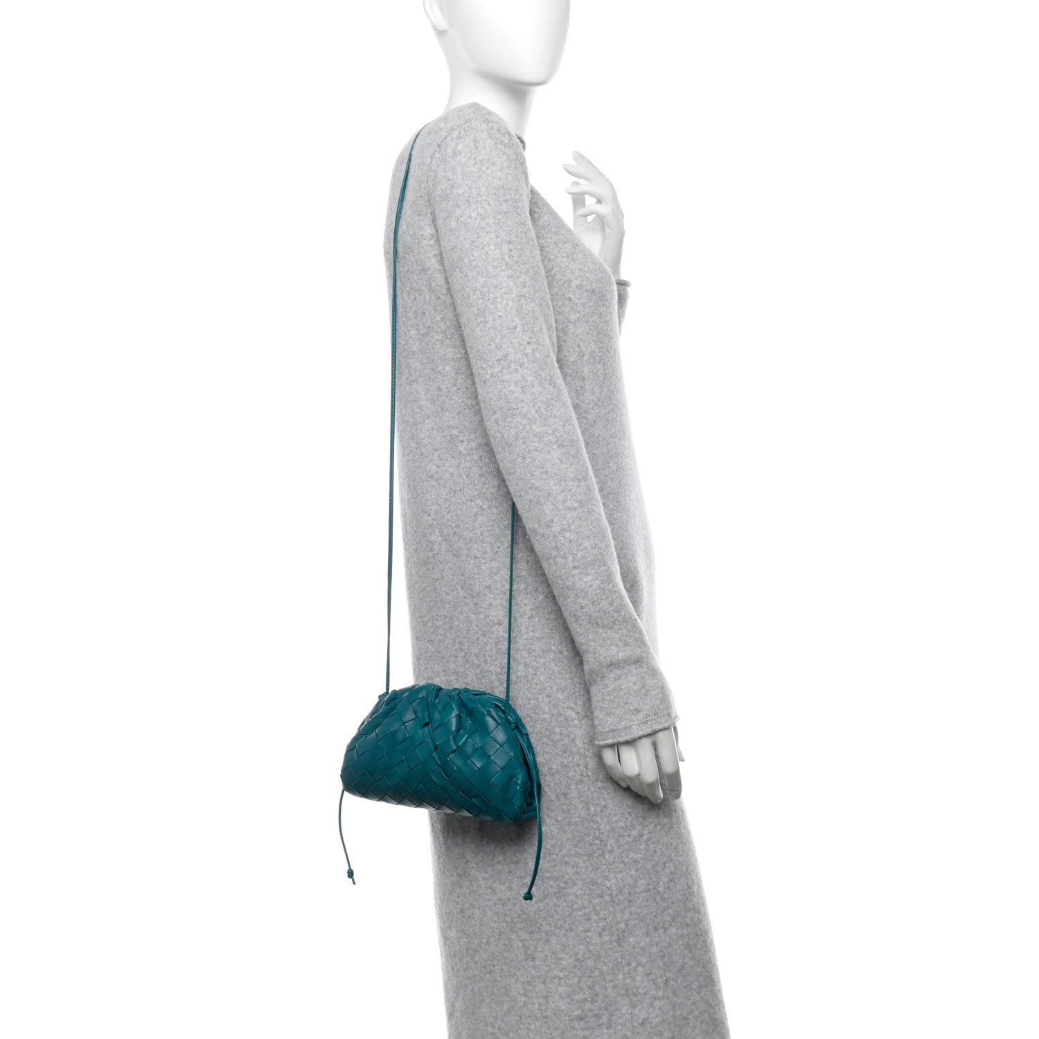 Bottega Veneta Nappa Intrecciato The Mini Pouch Mallard 2 of 11