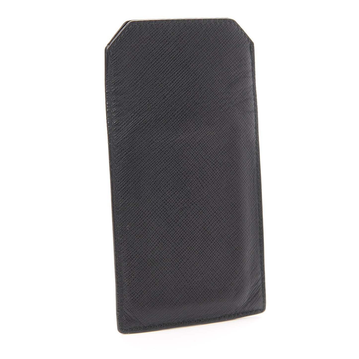 Saffiano Phone Holder Black