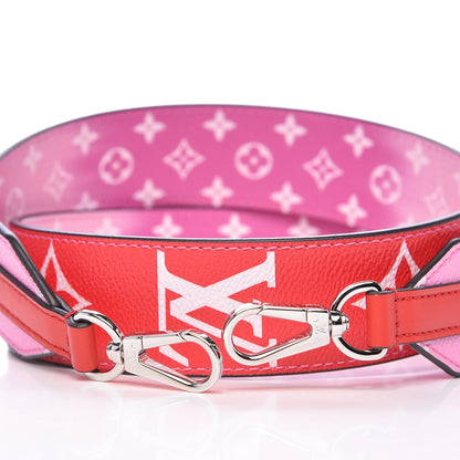 Louis Vuitton Monogram Escale Bandouliere Shoulder Strap Rouge 3 of 6
