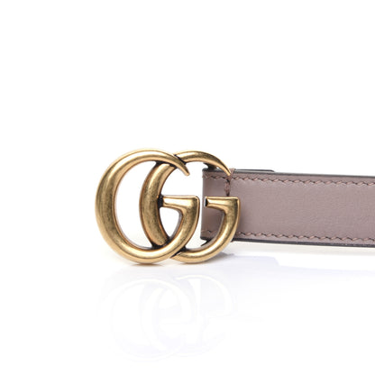 Gucci Calfskin Double G 20mm Belt 90 36 Porcelain Rose 6 of 7