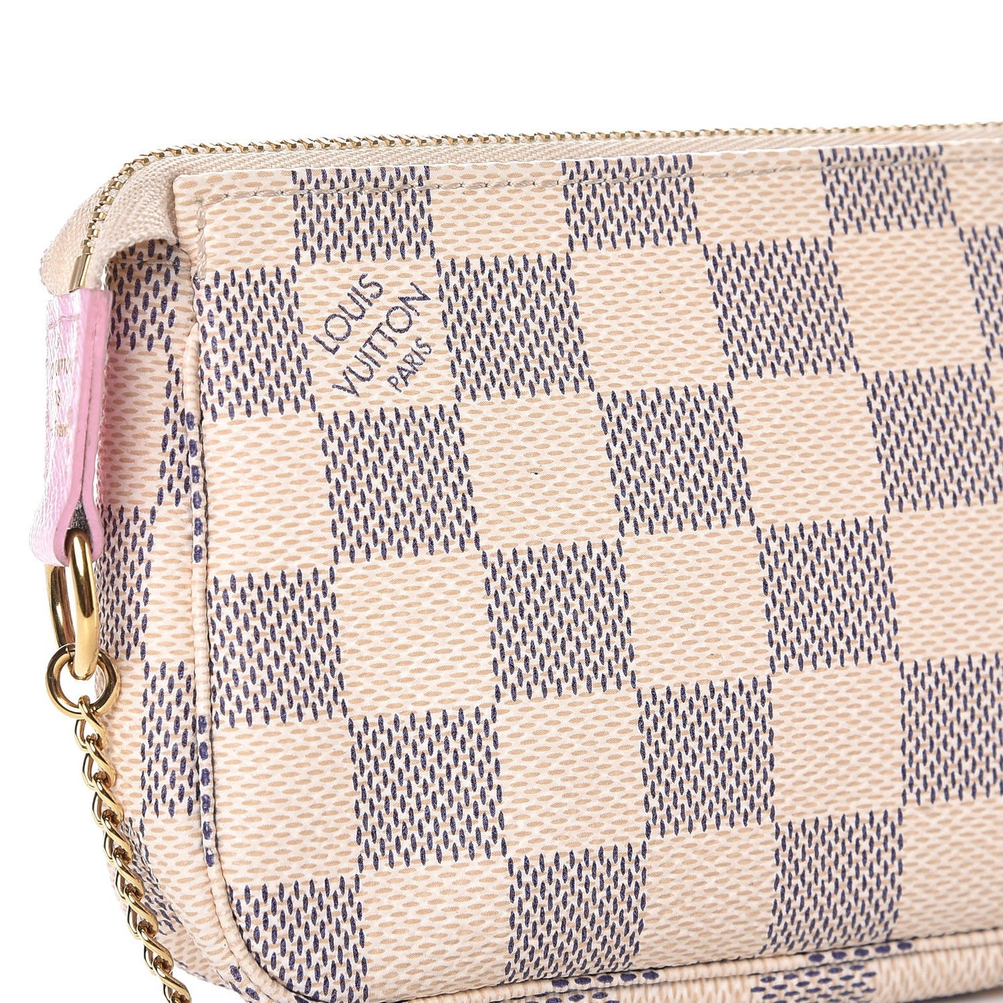 Damier Azur 2016 Christmas Animation Mini Pochette Accessories