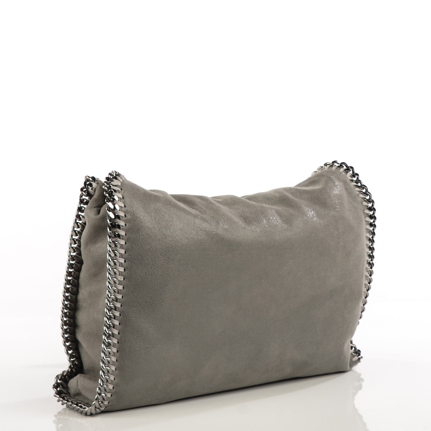 Stella McCartney Shaggy Deer Small Falabella Tote Light Grey 2 of 9