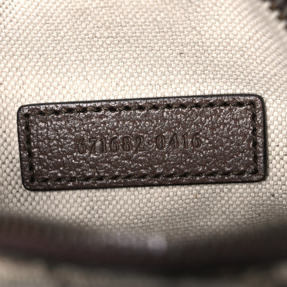 Gucci GG Supreme Monogram Web Mini Ophidia Double Zip Messenger Bag Beige New Acero 7 of 10