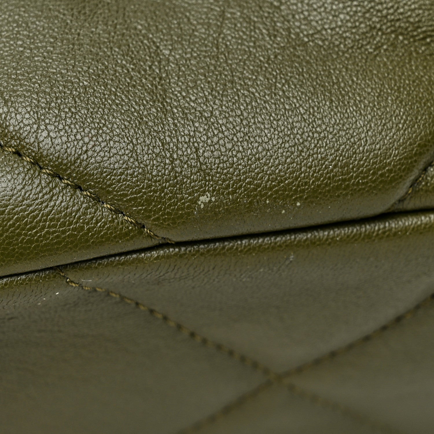 Chanel Lambskin Quilted Medium Chanel 19 Flap Khaki 11 of 11