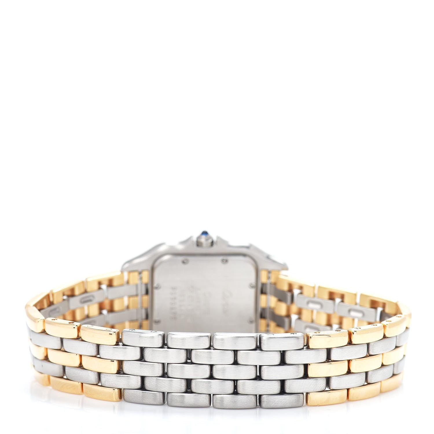 Cartier Stainless Steel 18K Yellow Gold 27mm Panthere Quartz Watch 3 of 4