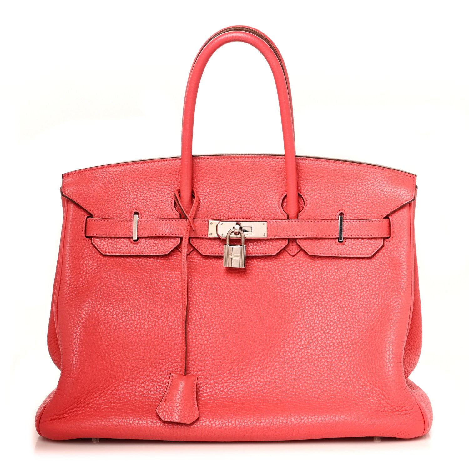 Hermes Taurillon Clemence Birkin 35 Bougainvillea 1 of 13