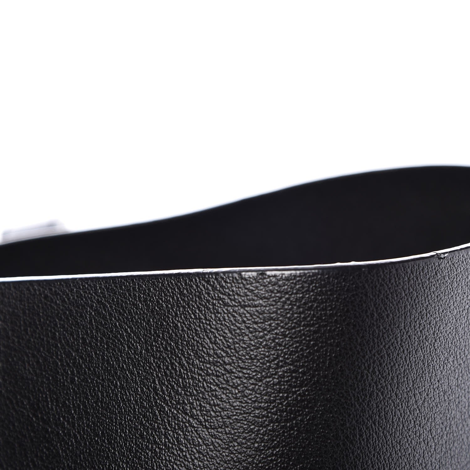 Saint Laurent Calfskin Large Shopping Tote Black 9 of 12
