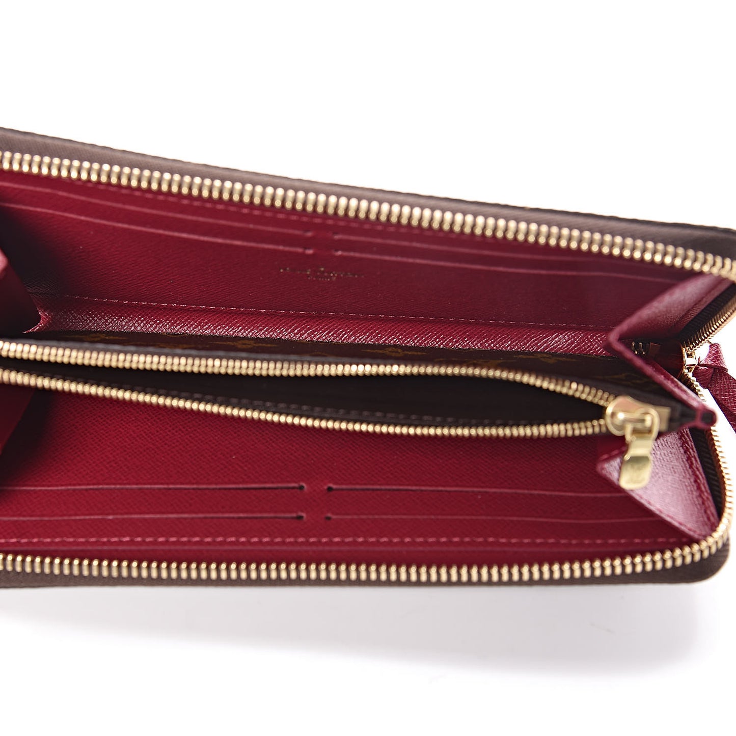 Monogram Clemence Wallet Fuchsia