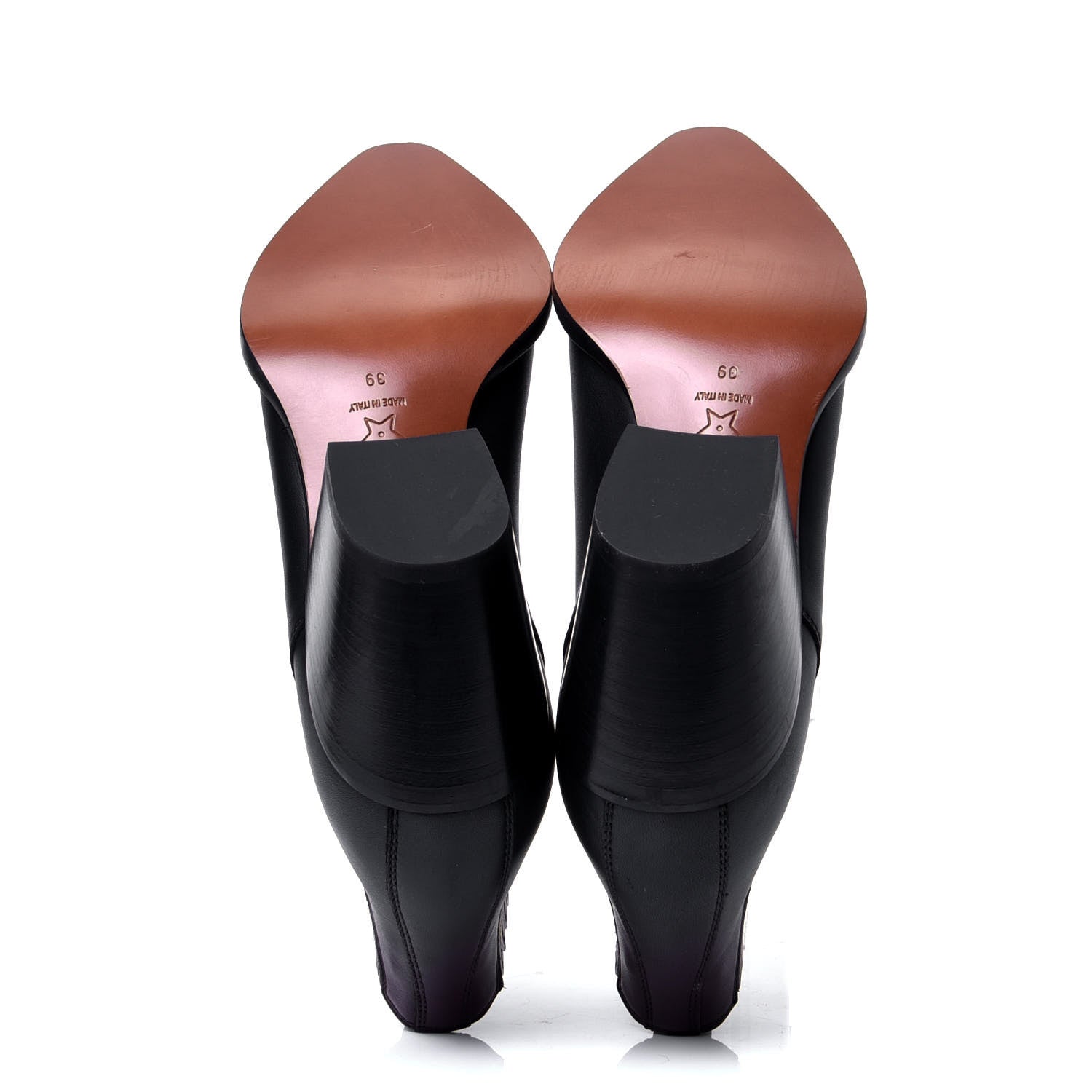 Christian Dior Matte Calfskin Ombre L.A. Ankle Boots 39 Black Rouge 5 of 6