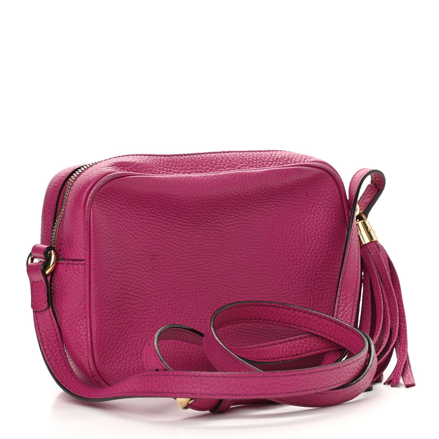 Cellarius Calfskin Small Soho Disco Bag Bright Bouganville