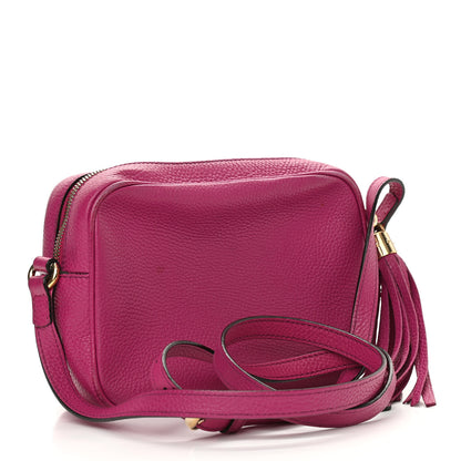 Gucci Cellarius Calfskin Small Soho Disco Bag Bright Bouganville 3 of 13