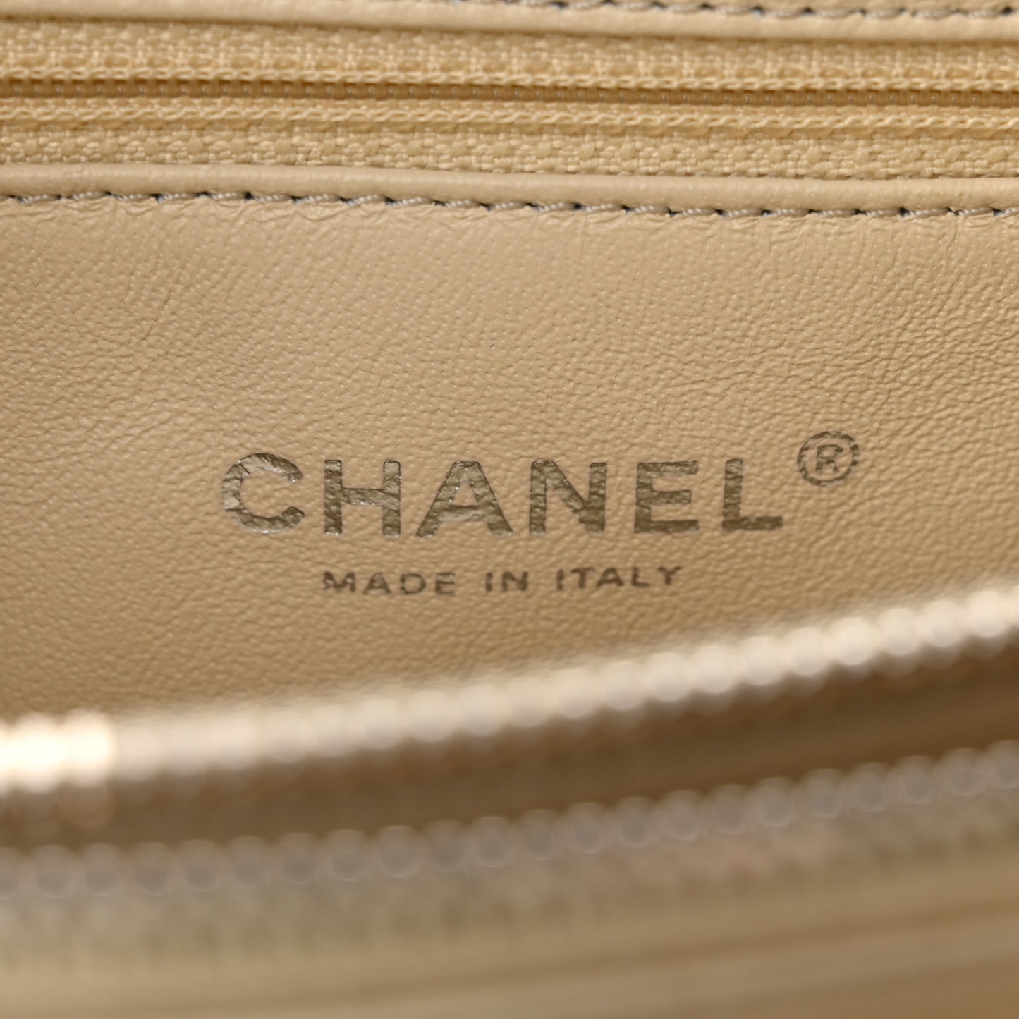Glazed Calfskin Boy Satchel Flap Blue