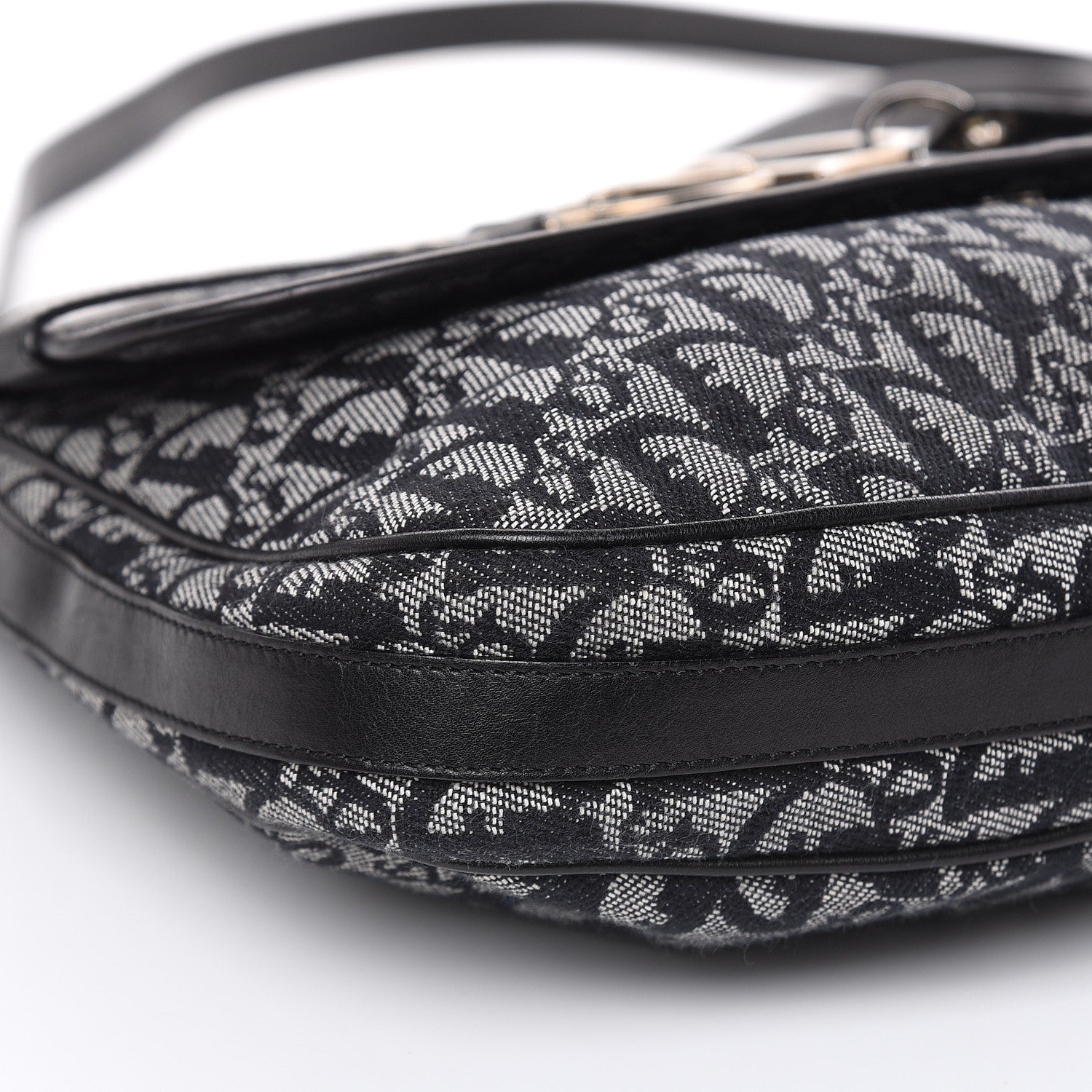 Christian Dior Monogram Flap Messenger Navy Blue 10 of 12