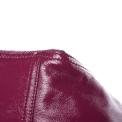 Saint Laurent Patent Medium Downtown Violet 9 of 12